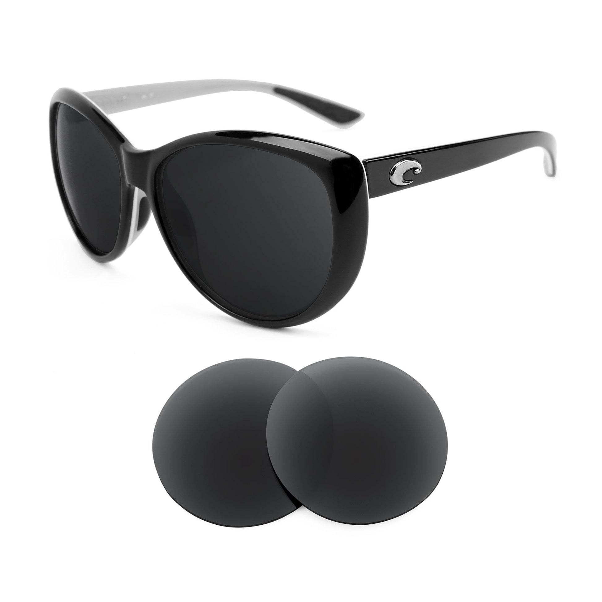 Costa La Mar replacement lenses — precision-cut polarized sunglass lenses, 100% UV | ReFramed