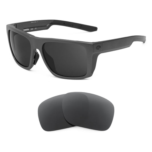 Costa Lido replacement lenses — precision-cut polarized sunglass lenses, 100% UV | ReFramed