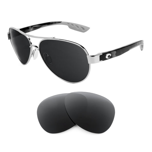 Costa Loreto replacement lenses — precision-cut polarized sunglass lenses, 100% UV | ReFramed