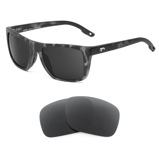 Costa Mainsail replacement lenses — precision-cut polarized sunglass lenses, 100% UV | ReFramed