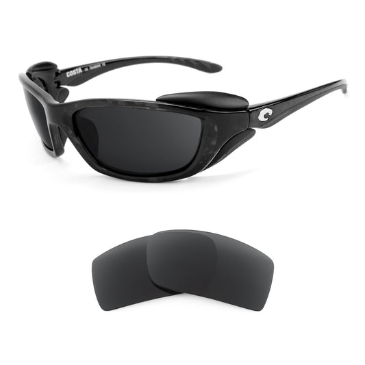 Costa Man-O'-War replacement lenses — precision-cut polarized sunglass lenses, 100% UV | ReFramed
