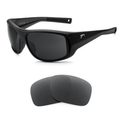 Costa Montauk replacement lenses — precision-cut polarized sunglass lenses, 100% UV | ReFramed