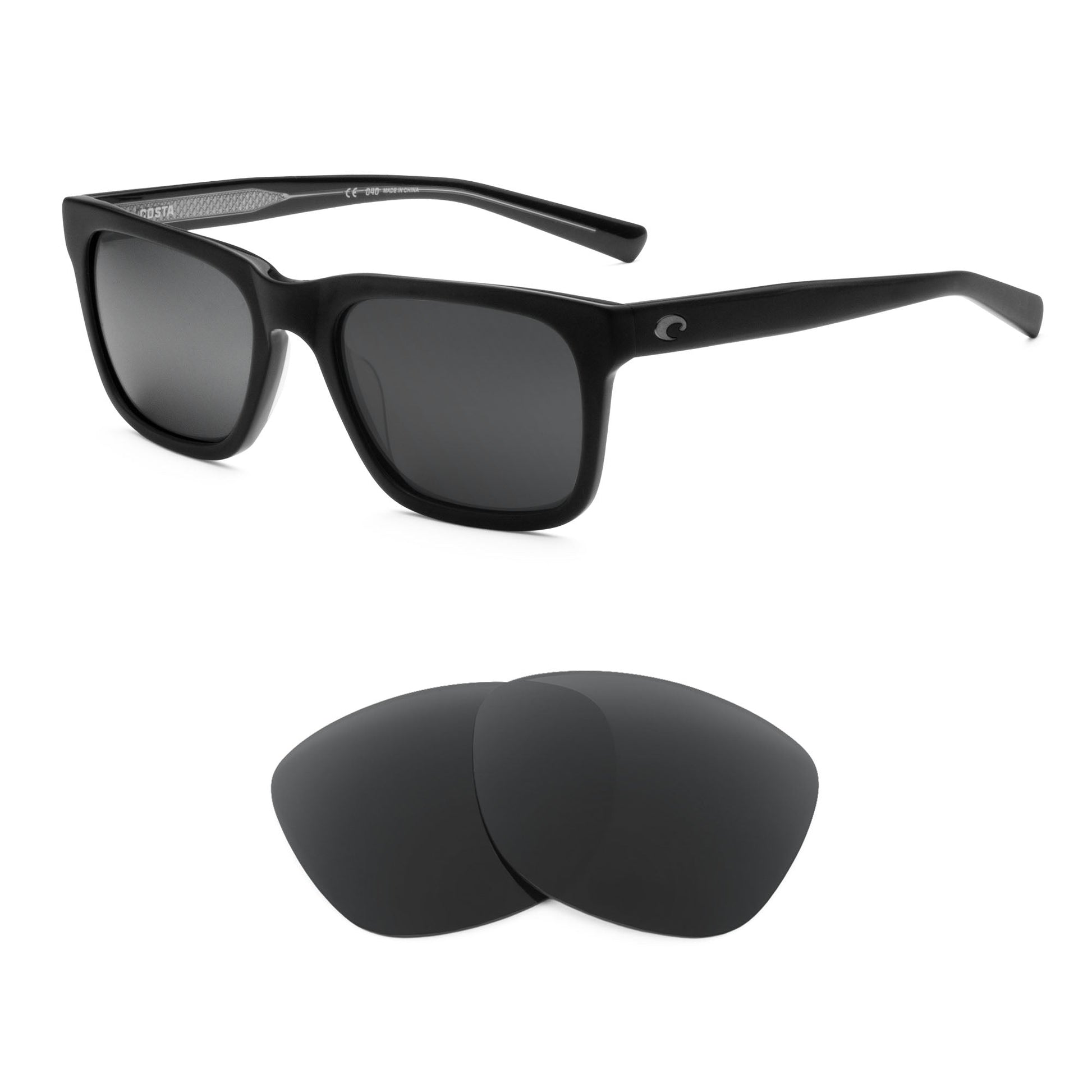 Costa Tybee replacement lenses — precision-cut polarized sunglass lenses, 100% UV | ReFramed