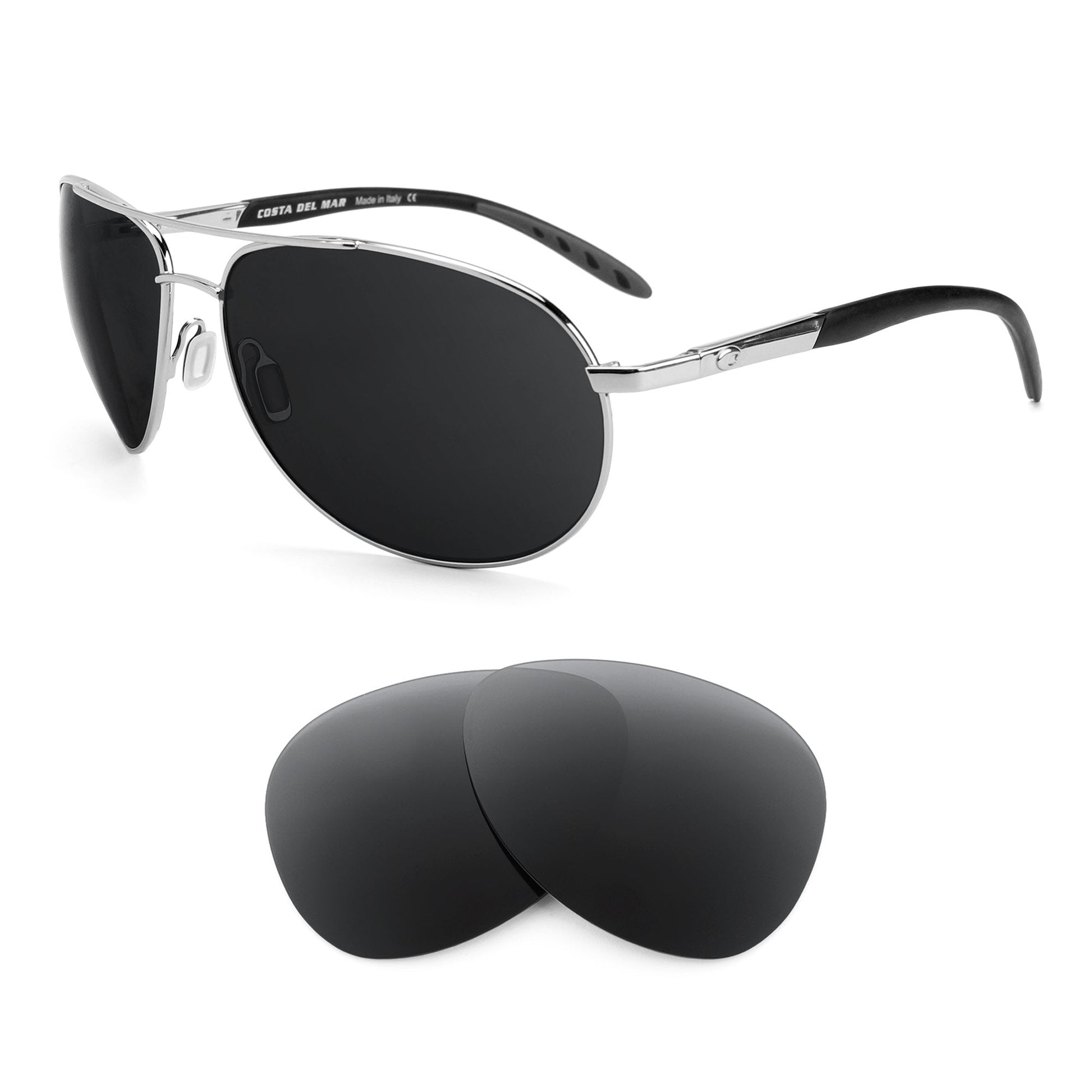 Costa Wingman replacement lenses — precision-cut polarized sunglass lenses, 100% UV | ReFramed