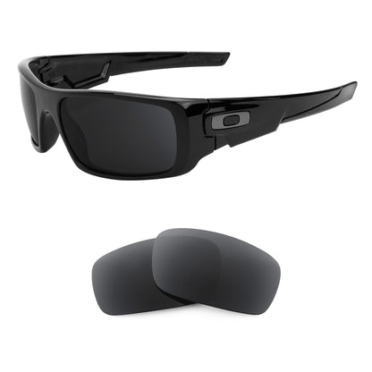 Oakley Crankshaft OO9239 replacement lenses — Dark Brown polarized sunglass lens, 100% UV | ReFramed