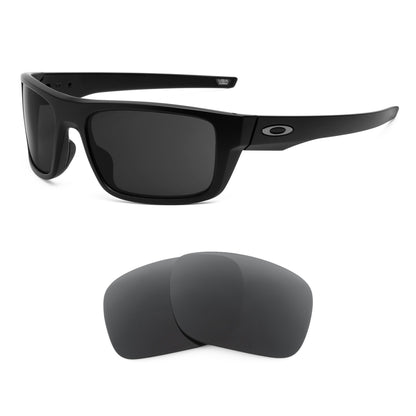 Oakley Drop Point OO9367 replacement lenses — Dark Brown polarized sunglass lens, 100% UV | ReFramed