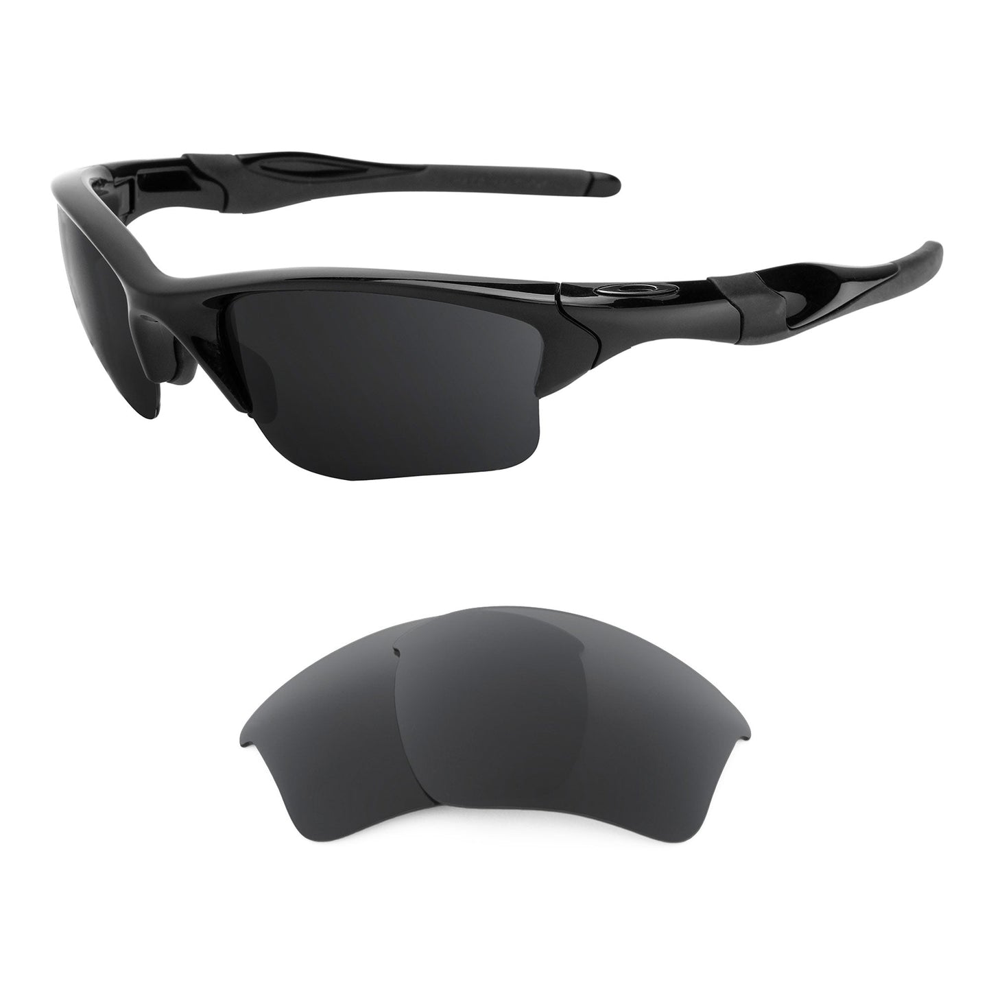 Oakley Half Jacket 2.0 XL OO9154 replacement lenses — precision-cut polarized sunglass lenses, 100% UV | ReFramed