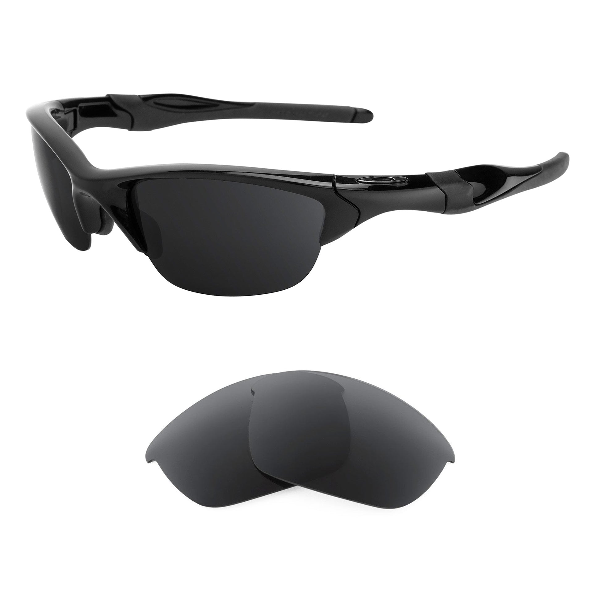 Oakley Half Jacket 2.0 OO9144 replacement lenses — precision-cut polarized sunglass lenses, 100% UV | ReFramed