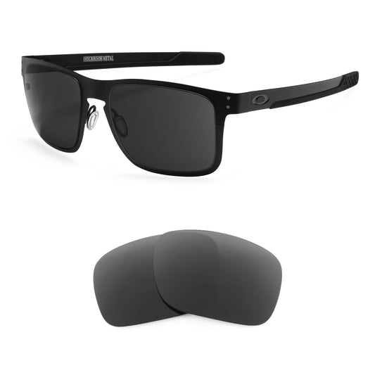 Oakley Holbrook Metal OO4123 replacement lenses — precision-cut polarized sunglass lenses, 100% UV | ReFramed