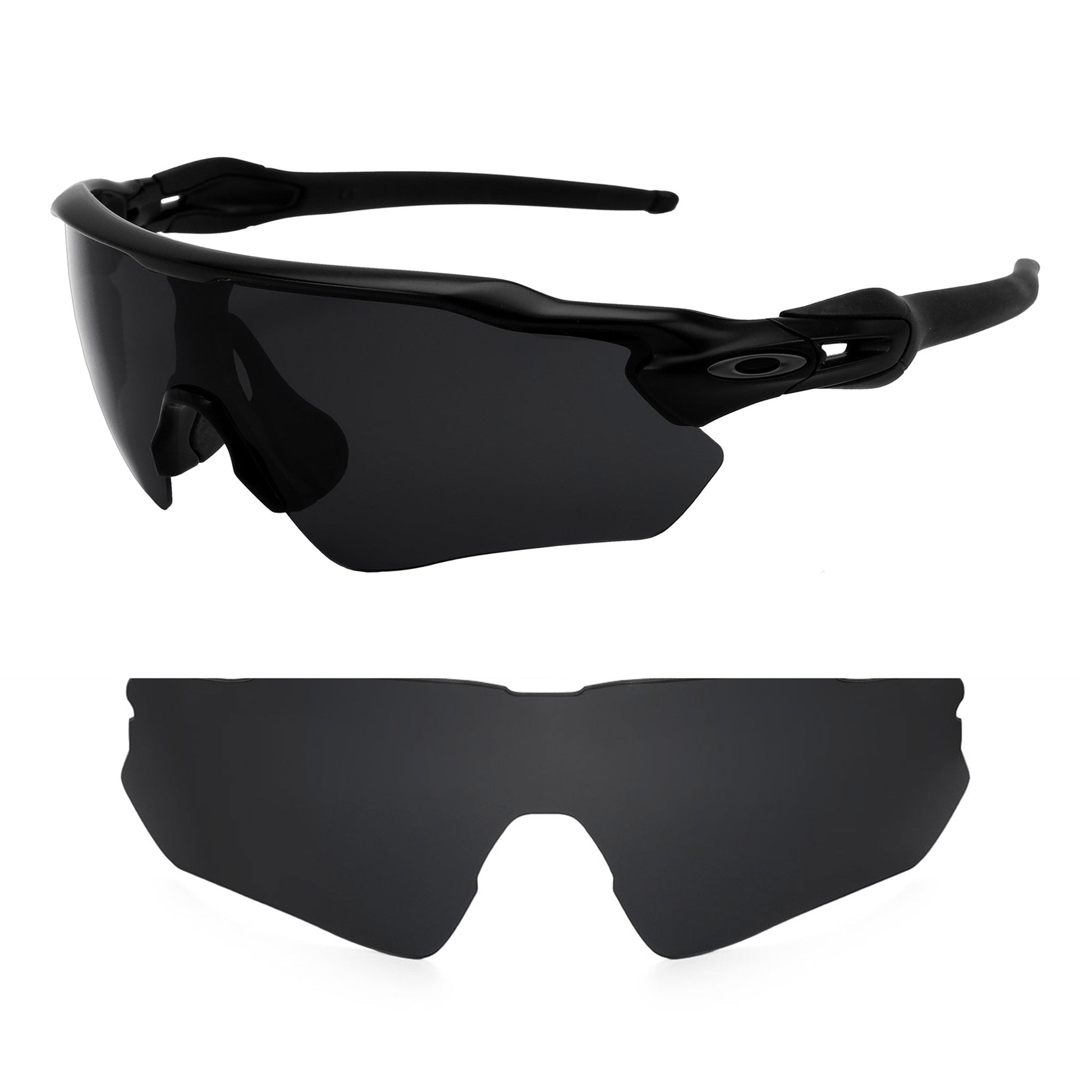 Oakley Radar EV Path OO9208 replacement lenses — precision-cut polarized sunglass lenses, 100% UV | ReFramed