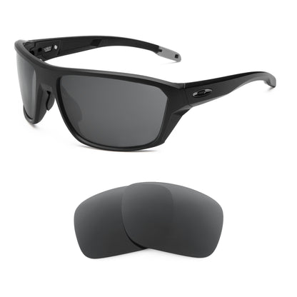 Oakley Split Shot OO9416 replacement lenses — Dark Brown polarized sunglass lens, 100% UV | ReFramed