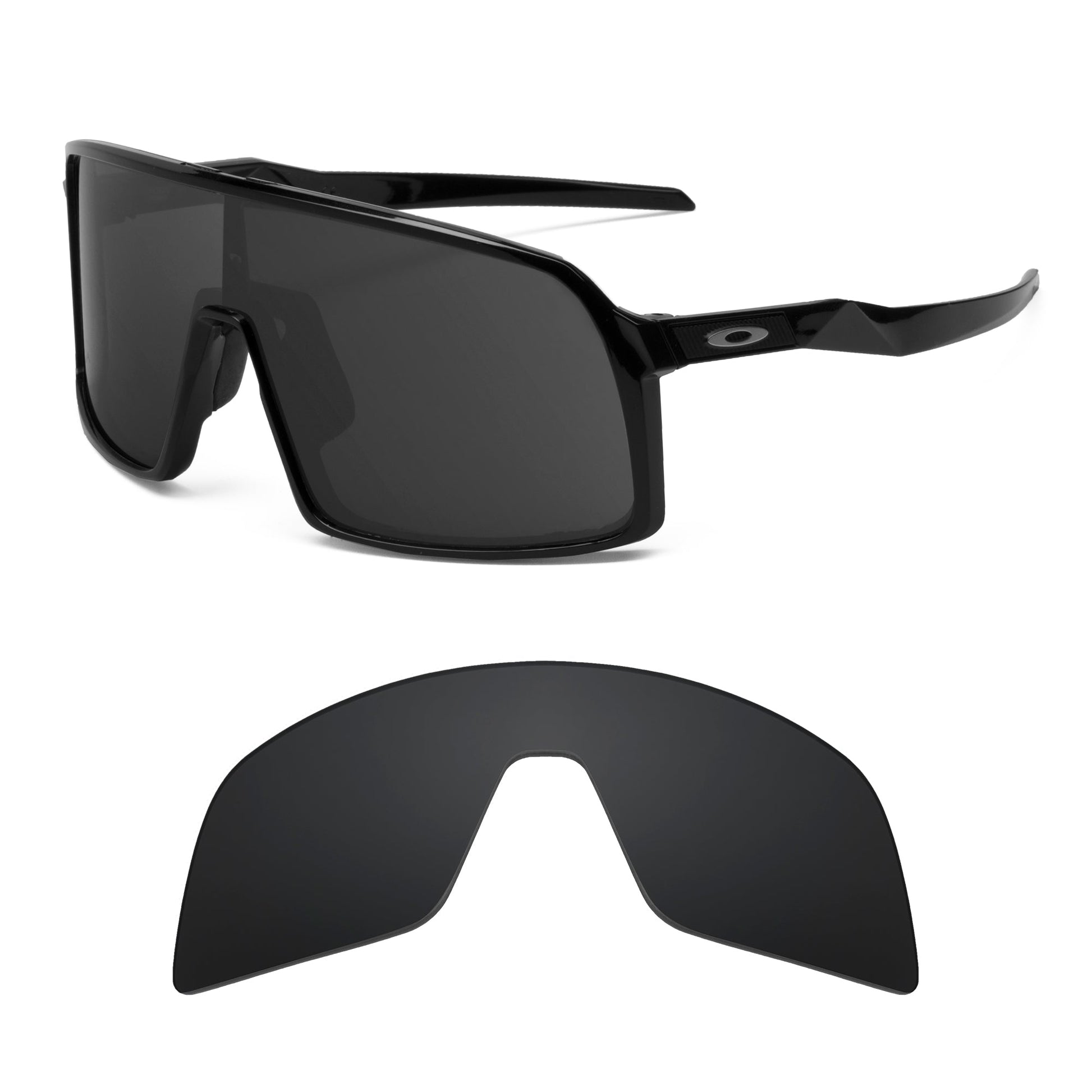 Oakley Sutro OO9406 replacement lenses — precision-cut polarized sunglass lenses, 100% UV | ReFramed