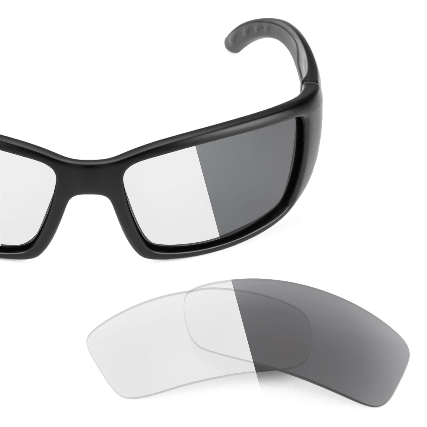 Costa Blackfin replacement lenses — Adapt Gray Photochromic polarized sunglass lens, 100% UV | ReFramed