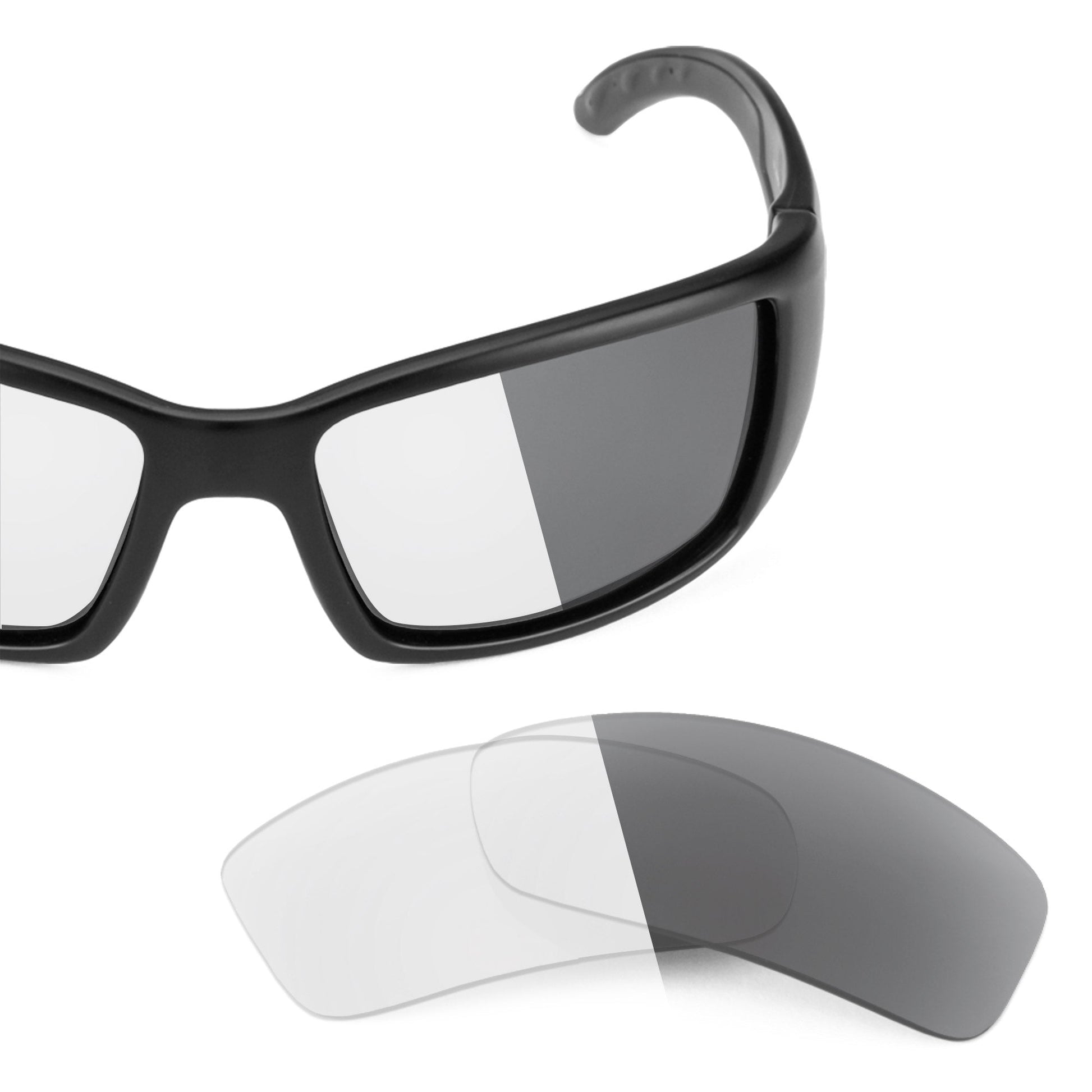 Costa Blackfin replacement lenses — Adapt Gray Photochromic polarized sunglass lens, 100% UV | ReFramed