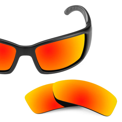 Costa Blackfin replacement lenses — Fire Red MirrorShield® polarized sunglass lens, 100% UV | ReFramed