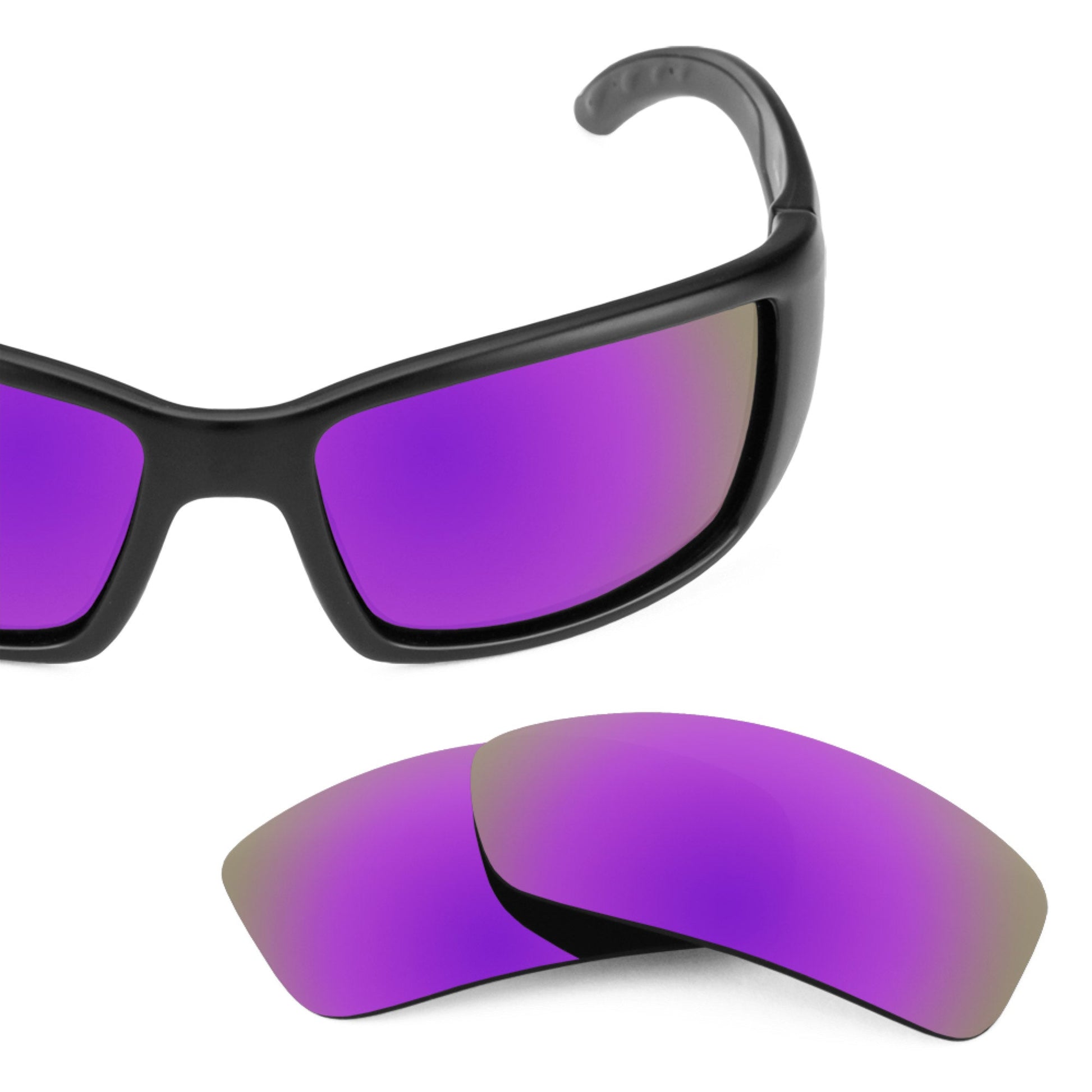 Costa Blackfin replacement lenses — Plasma Purple MirrorShield® polarized sunglass lens, 100% UV | ReFramed