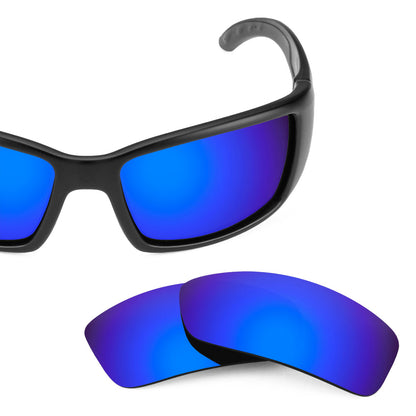 Costa Blackfin replacement lenses — Tidal Blue MirrorShield® polarized sunglass lens, 100% UV | ReFramed