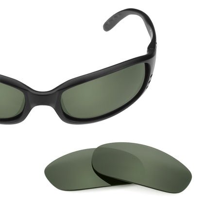 Costa Brine replacement lenses — Gray Green polarized sunglass lens, 100% UV | ReFramed
