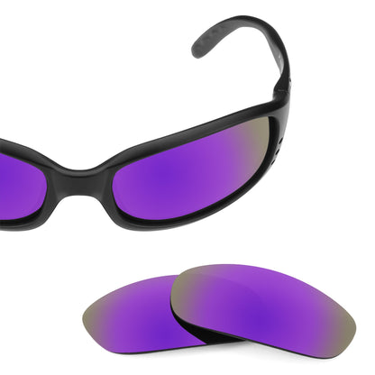 Costa Brine replacement lenses — Plasma Purple MirrorShield® polarized sunglass lens, 100% UV | ReFramed