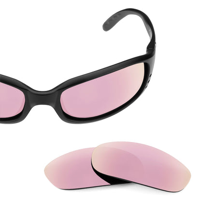 Costa Brine replacement lenses — Rose Gold MirrorShield® polarized sunglass lens, 100% UV | ReFramed