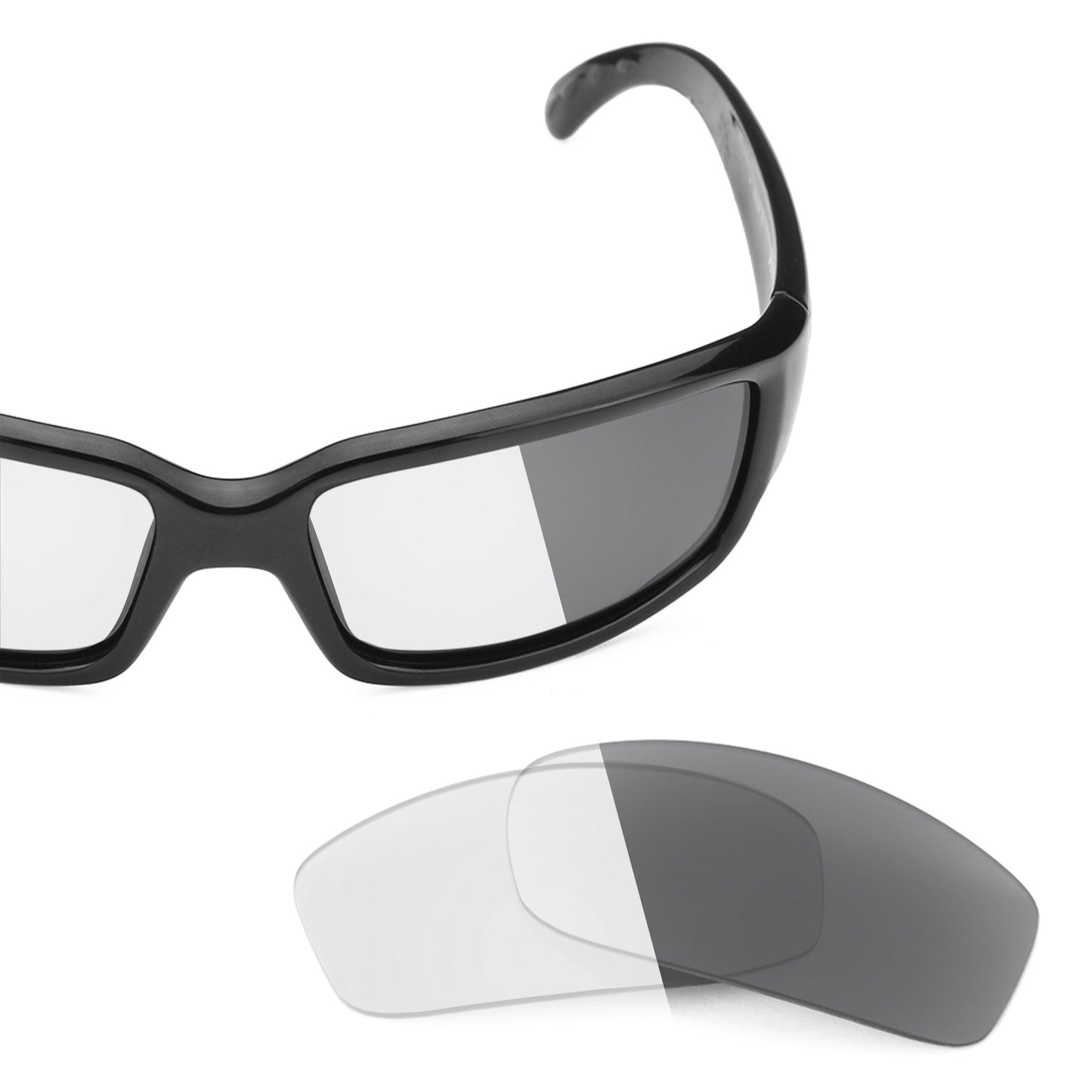 Costa Caballito replacement lenses — Adapt Gray Photochromic polarized sunglass lens, 100% UV | ReFramed