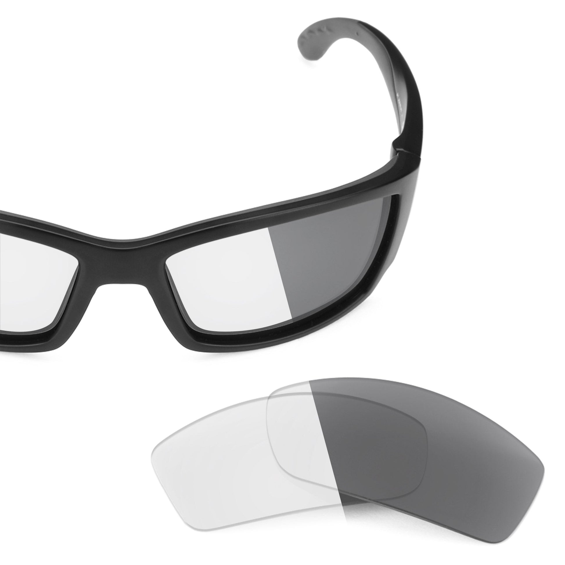 Costa Corbina replacement lenses — Adapt Gray Photochromic polarized sunglass lens, 100% UV | ReFramed