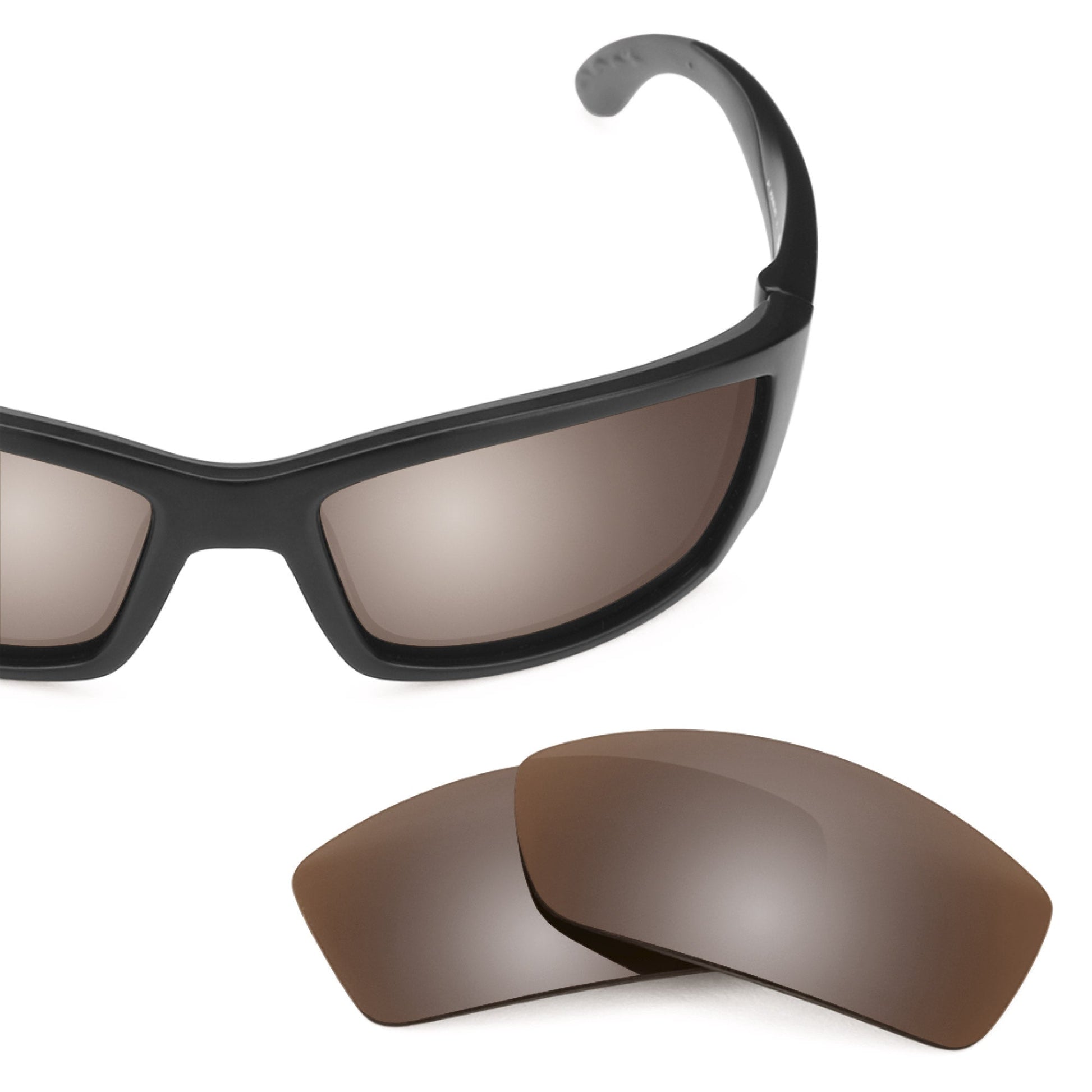 Costa Corbina replacement lenses — Flash Bronze MirrorShield® polarized sunglass lens, 100% UV | ReFramed