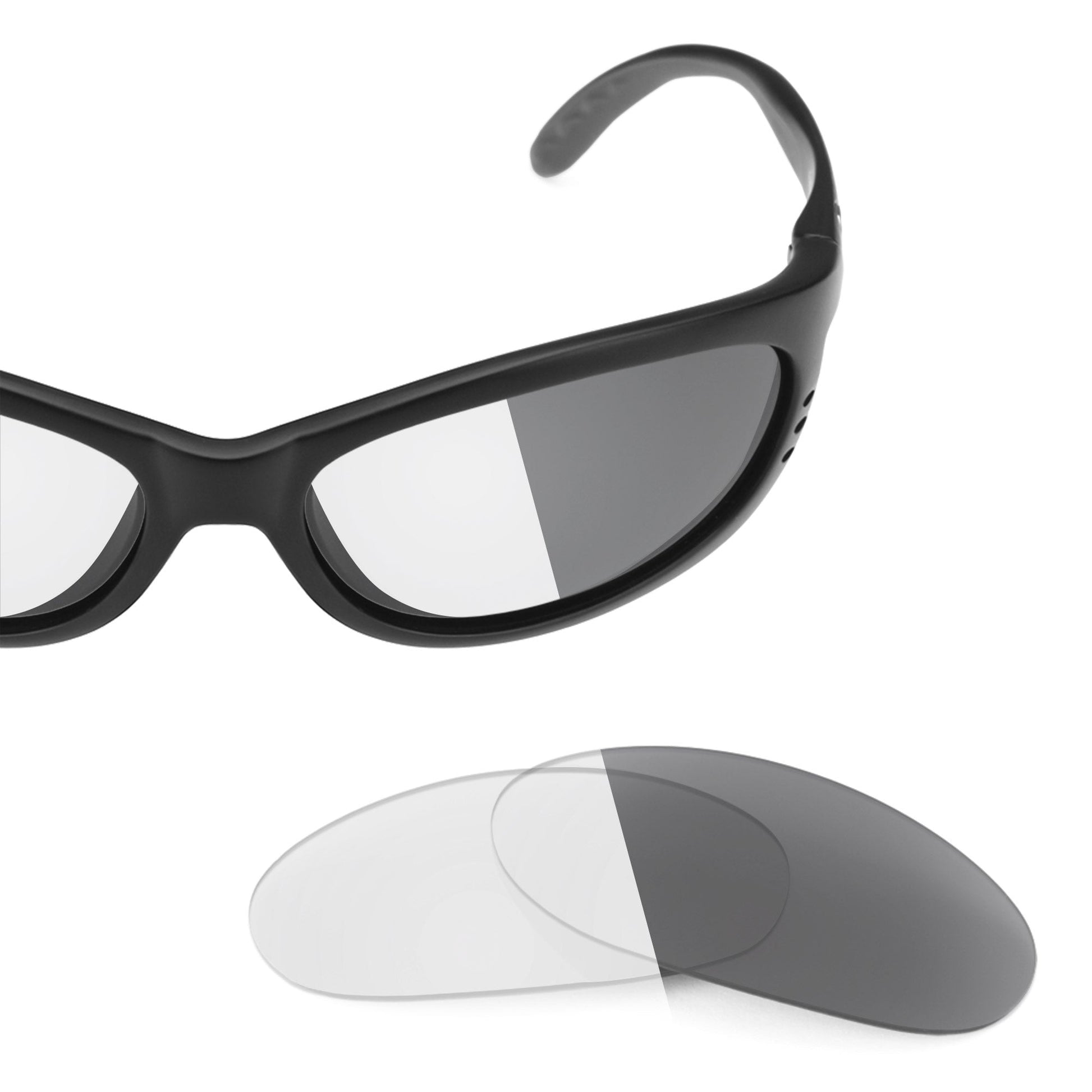 Costa Fathom replacement lenses — Adapt Gray Photochromic polarized sunglass lens, 100% UV | ReFramed
