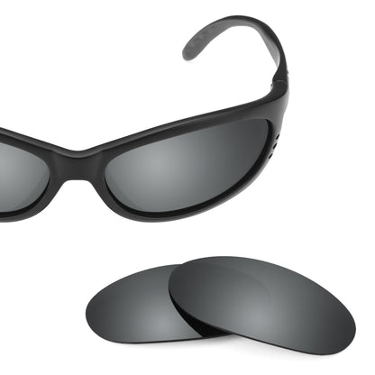Costa Fathom replacement lenses — Black Chrome MirrorShield® polarized sunglass lens, 100% UV | ReFramed