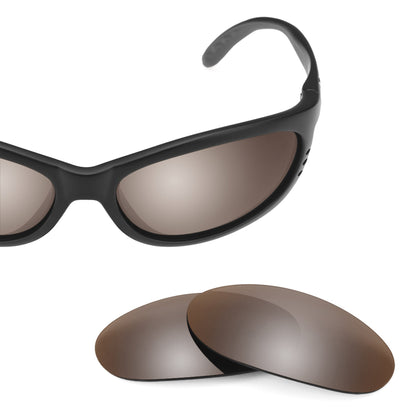 Costa Fathom replacement lenses — Flash Bronze MirrorShield® polarized sunglass lens, 100% UV | ReFramed