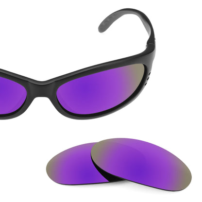 Costa Fathom replacement lenses — Plasma Purple MirrorShield® polarized sunglass lens, 100% UV | ReFramed