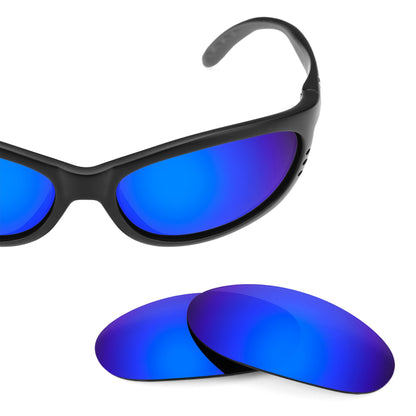 Costa Fathom replacement lenses — Tidal Blue MirrorShield® polarized sunglass lens, 100% UV | ReFramed