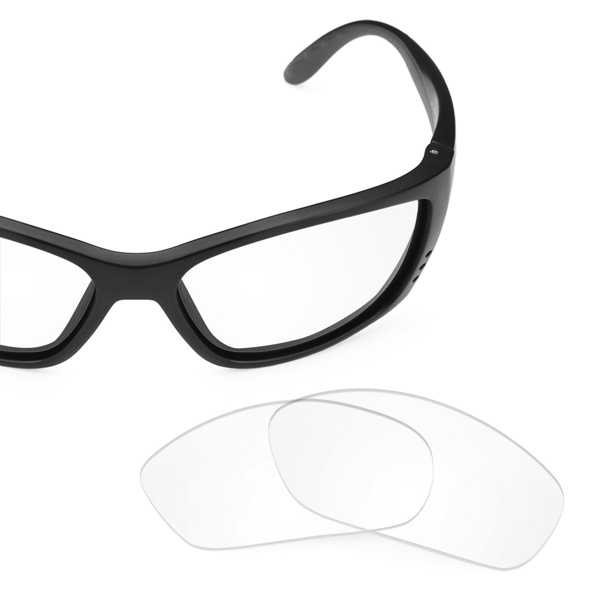 Costa Fisch replacement lenses — Crystal Clear polarized sunglass lens, 100% UV | ReFramed