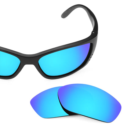 Costa Fisch replacement lenses — Ice Blue MirrorShield® polarized sunglass lens, 100% UV | ReFramed