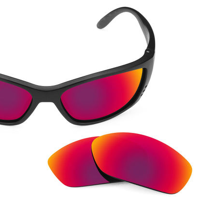 Costa Fisch replacement lenses — Midnight Sun MirrorShield® polarized sunglass lens, 100% UV | ReFramed
