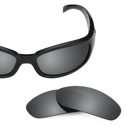 Costa Hammerhead replacement lenses — Black Chrome MirrorShield® polarized sunglass lens, 100% UV | ReFramed