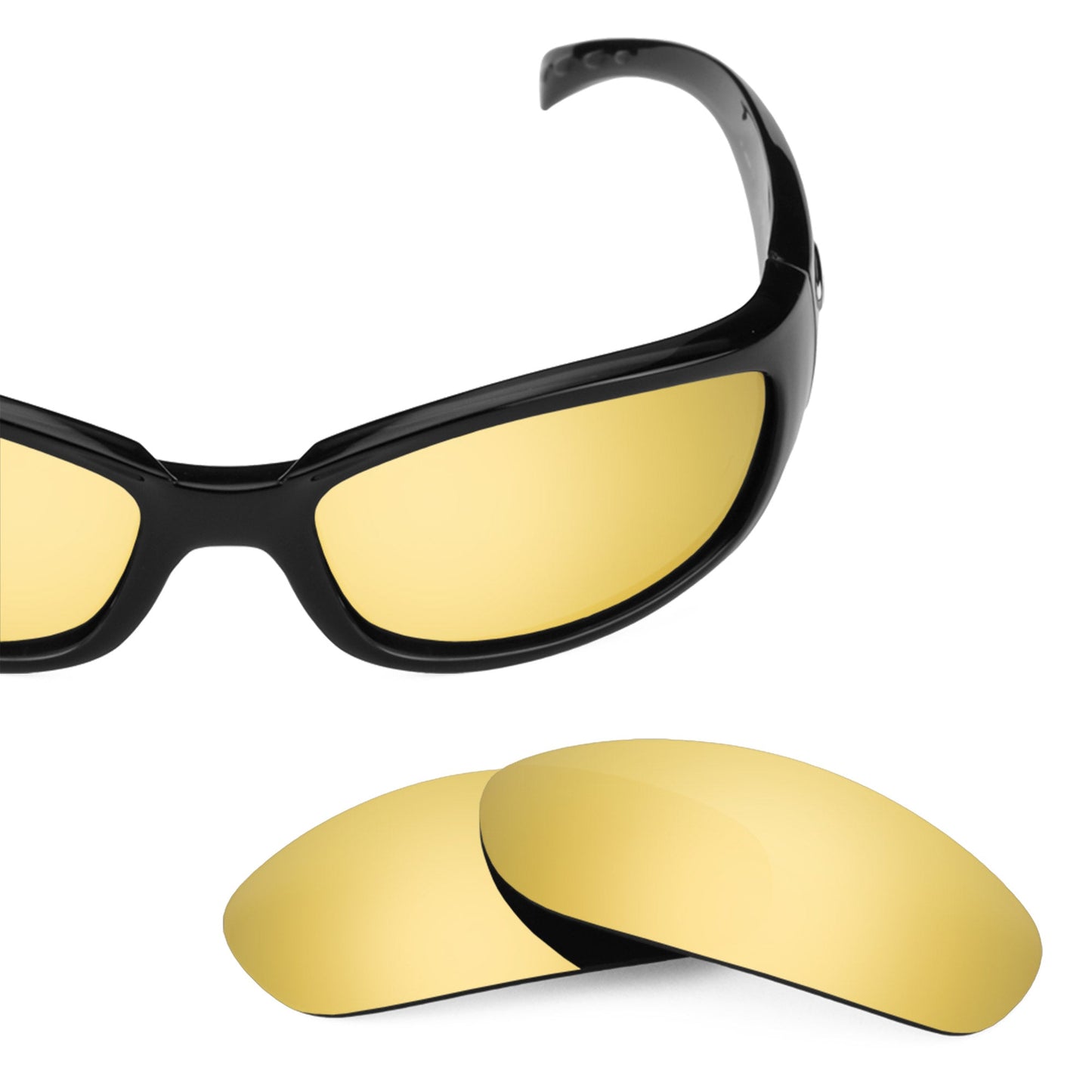 Costa Hammerhead replacement lenses — Flare Gold MirrorShield® polarized sunglass lens, 100% UV | ReFramed