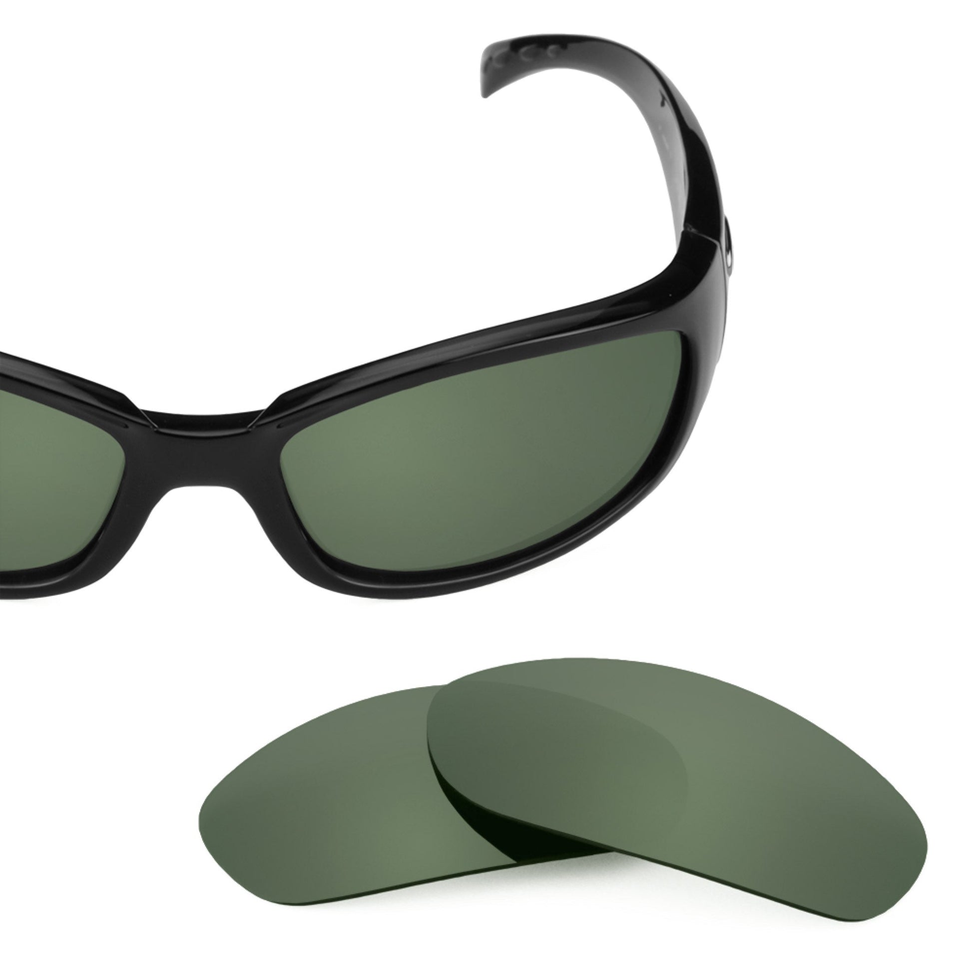 Costa Hammerhead replacement lenses — Gray Green polarized sunglass lens, 100% UV | ReFramed
