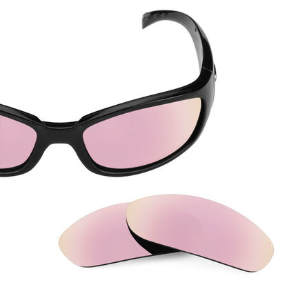 Costa Hammerhead replacement lenses — Rose Gold MirrorShield® polarized sunglass lens, 100% UV | ReFramed