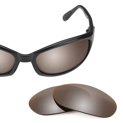 Costa Harpoon replacement lenses — Flash Bronze MirrorShield® polarized sunglass lens, 100% UV | ReFramed