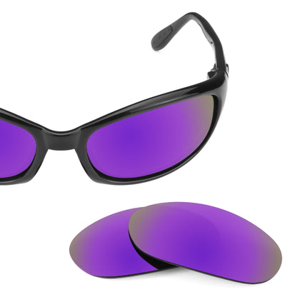 Costa Harpoon replacement lenses — Plasma Purple MirrorShield® polarized sunglass lens, 100% UV | ReFramed