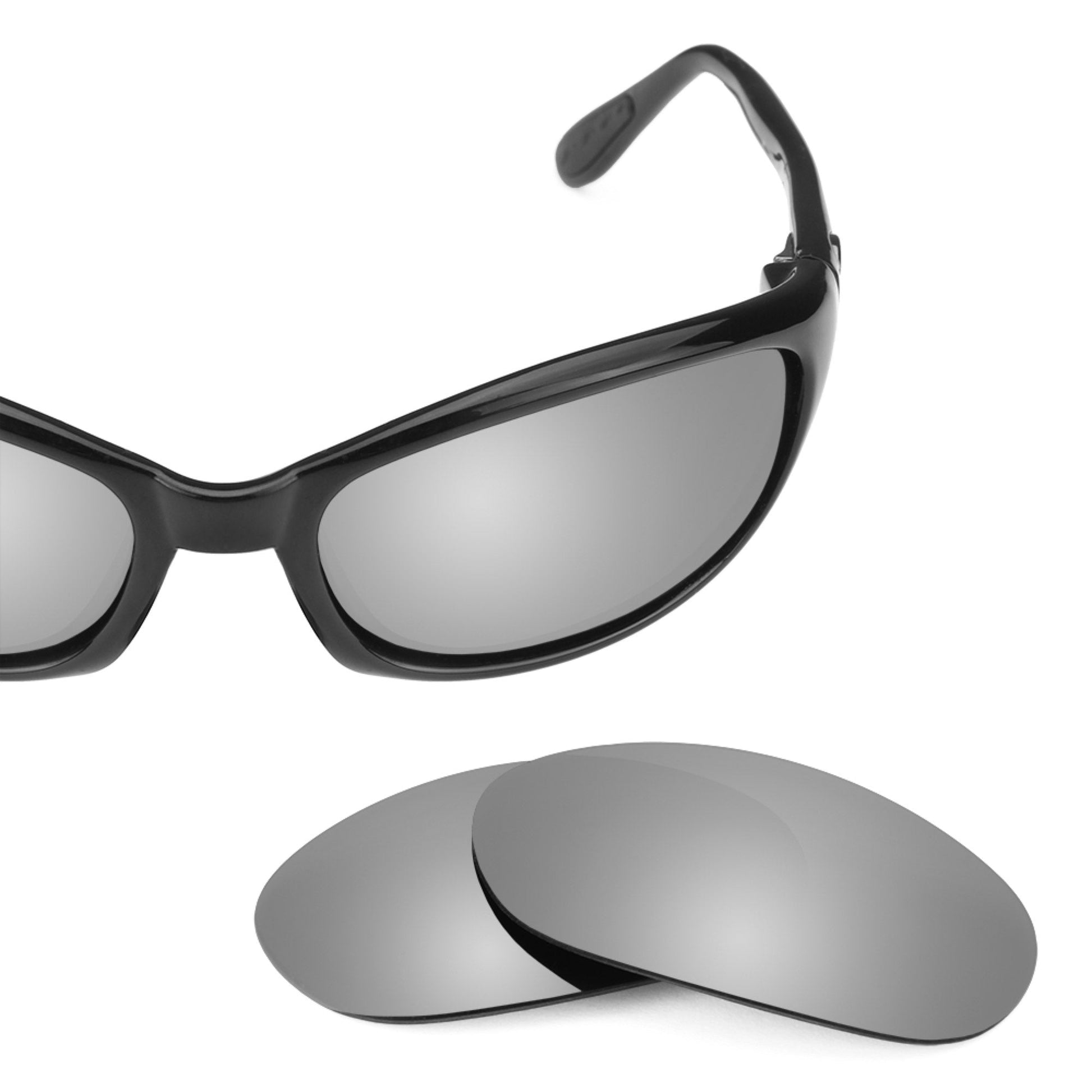 Costa Harpoon replacement lenses — Titanium MirrorShield® polarized sunglass lens, 100% UV | ReFramed