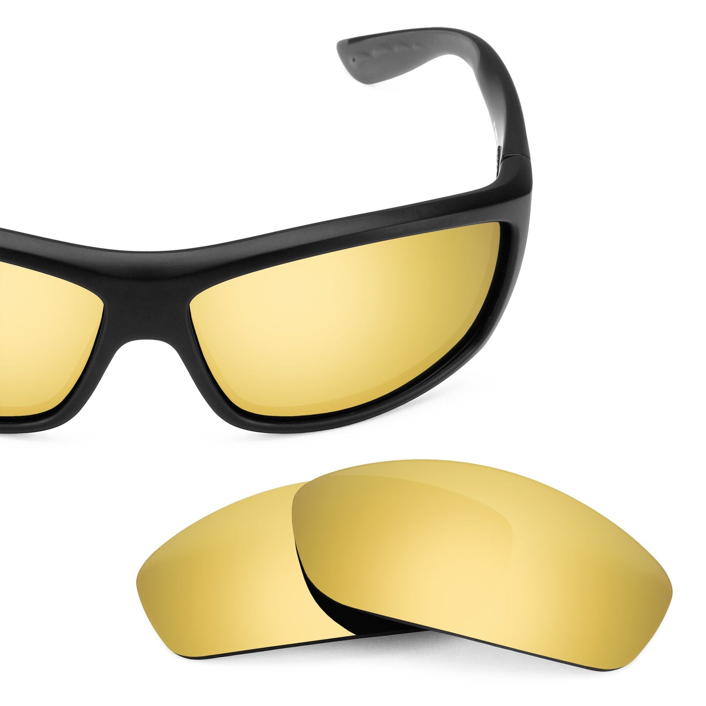 Costa Saltbreak replacement lenses — Flare Gold MirrorShield® polarized sunglass lens, 100% UV | ReFramed