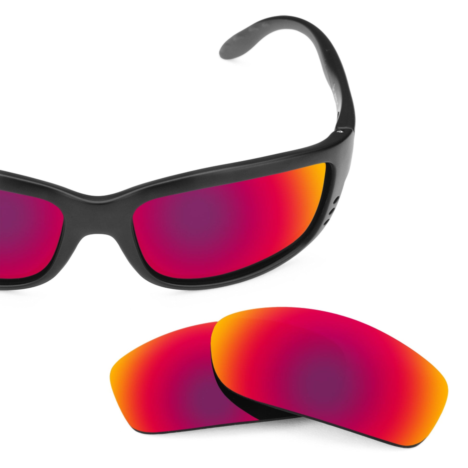 Costa Zane replacement lenses — Midnight Sun MirrorShield® polarized sunglass lens, 100% UV | ReFramed