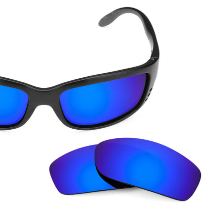 Costa Zane replacement lenses — Tidal Blue MirrorShield® polarized sunglass lens, 100% UV | ReFramed