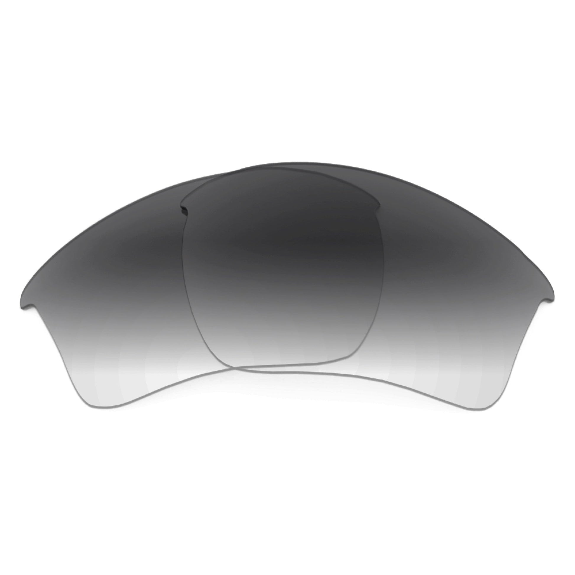 Oakley Half Jacket 2.0 OO9144 replacement lenses — Gray Gradient polarized sunglass lens, 100% UV | ReFramed