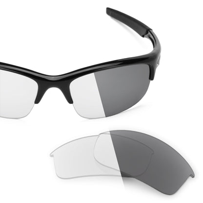 Oakley Bottle Rocket OO9164 replacement lenses — Adapt Gray Photochromic polarized sunglass lens, 100% UV | ReFramed