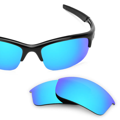 Oakley Bottle Rocket OO9164 replacement lenses — Ice Blue MirrorShield® polarized sunglass lens, 100% UV | ReFramed