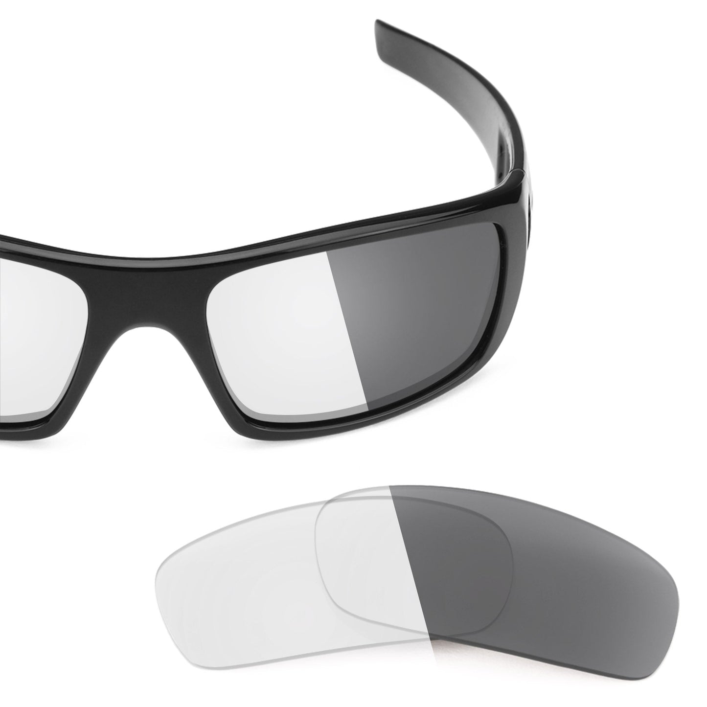 Oakley Crankshaft OO9239 replacement lenses — Adapt Gray Photochromic polarized sunglass lens, 100% UV | ReFramed