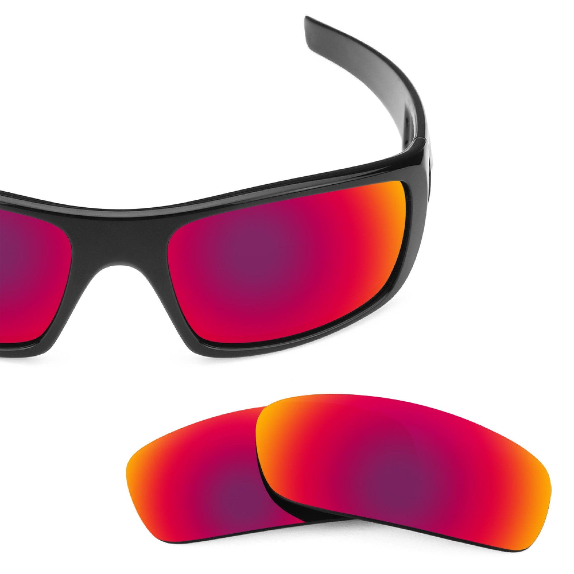 Oakley Crankshaft OO9239 replacement lenses — Midnight Sun MirrorShield® polarized sunglass lens, 100% UV | ReFramed